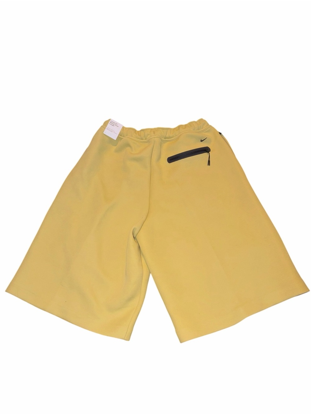 Nike tech fleece mens M yellow shorts NWT - Picture 5 of 5